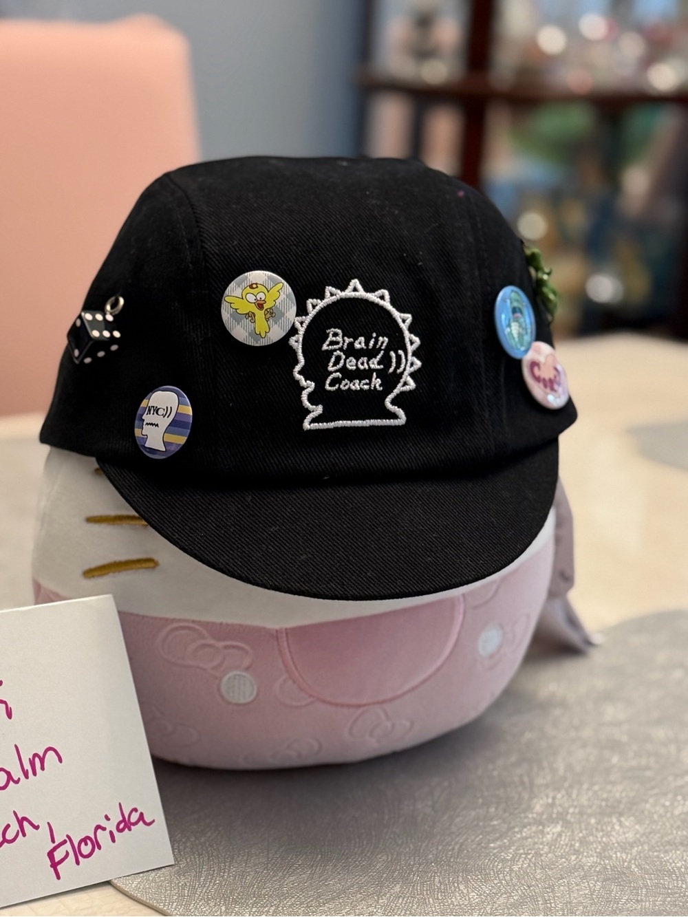 Coach x Brain Dead Biker Pin Hat